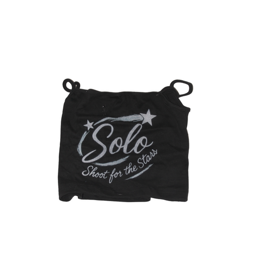 Solo SFTS Tank Crop Top - Black