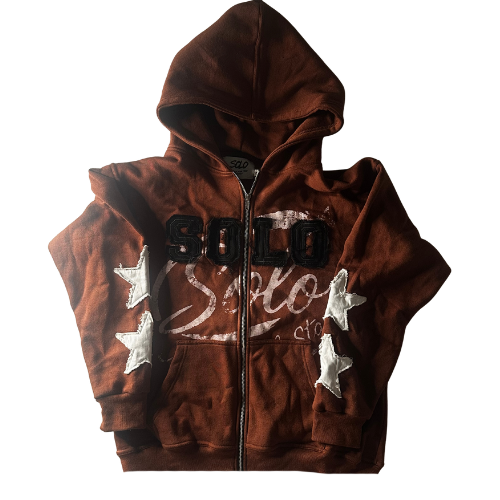 SFTS Brown ZIP UP