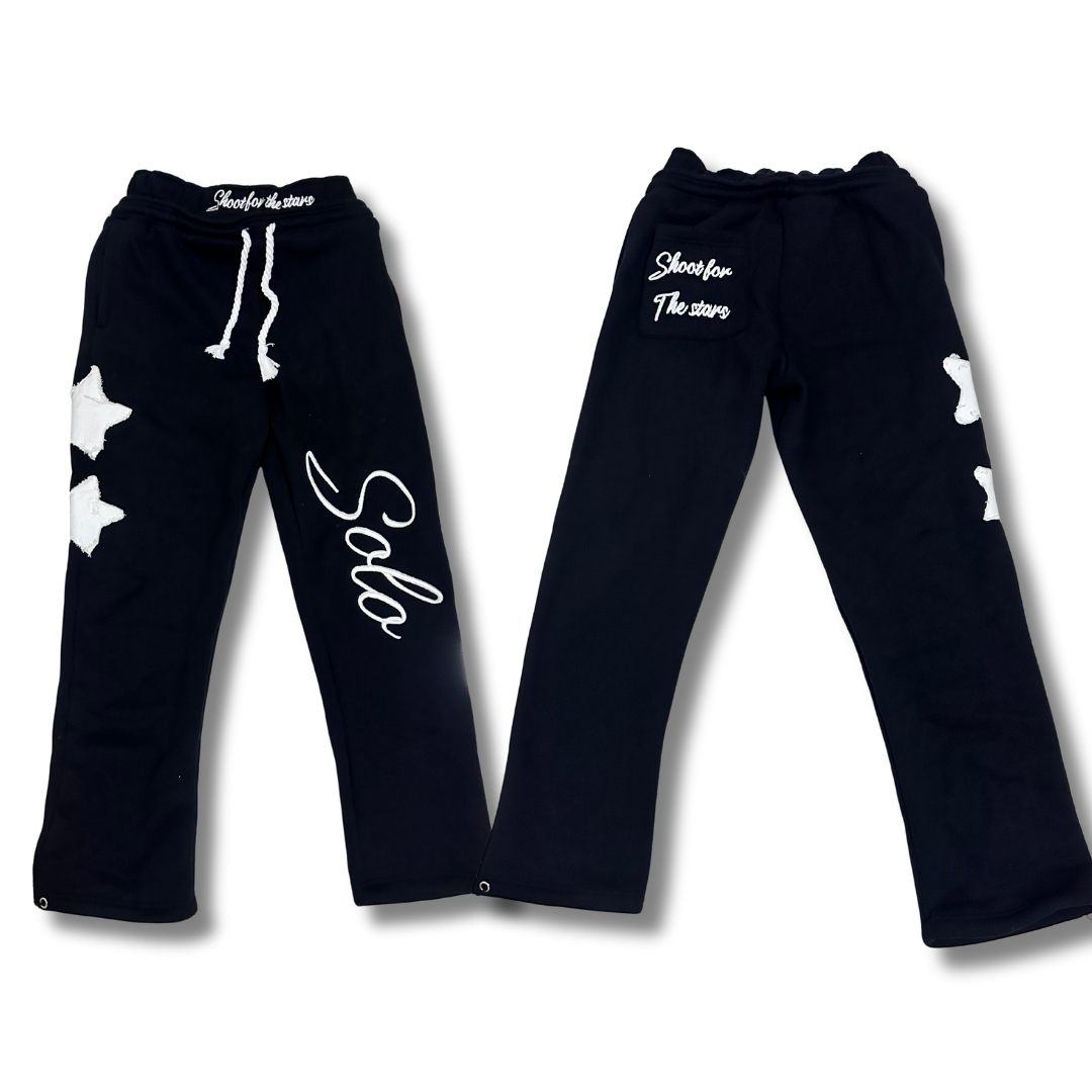 Solo SFTS Double-Waist Pants - Black