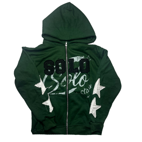 SFTS Green ZIP UP