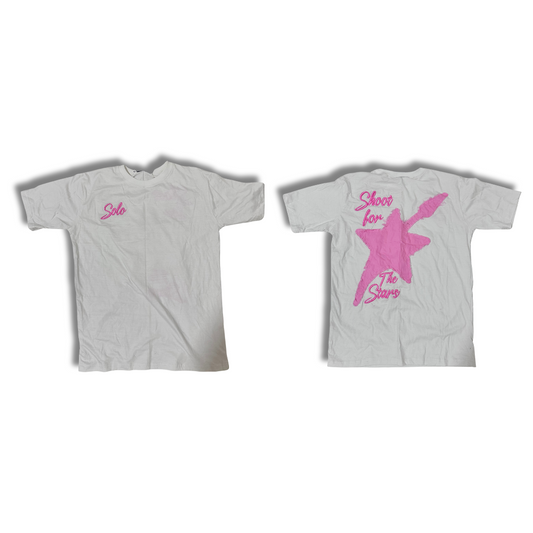 Solo SFTS 3D Logo Tee - White