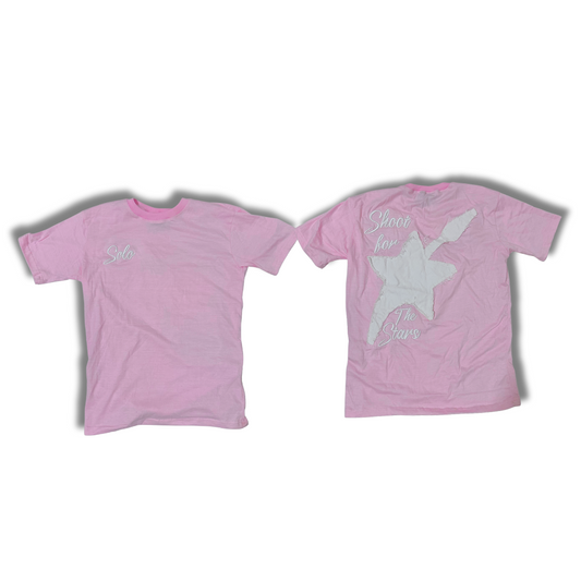Solo SFTS 3D Logo Tee - Pink