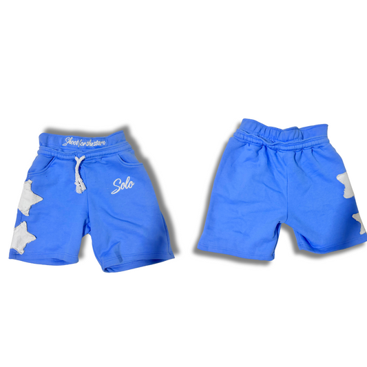 Solo SFTS Double-Waist Shorts - Blue