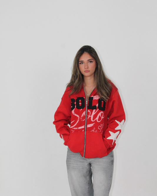 SFTS Red ZIP UP