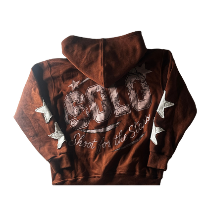 SFTS Brown ZIP UP
