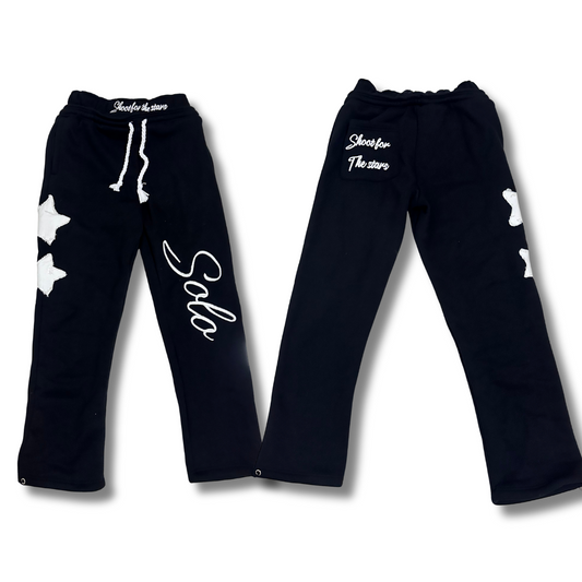 Solo SFTS Double-Waist Pants - Black